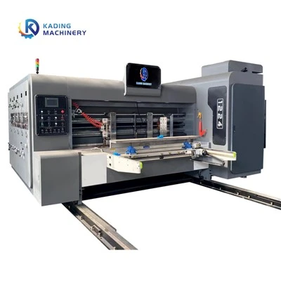 Flexo Multi Color Automatic Carton Box Printer Slotter Die Cutter Machine